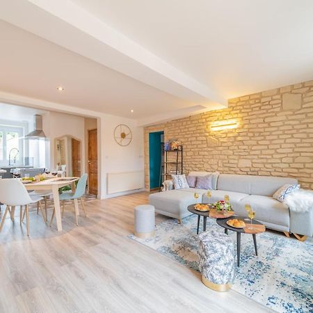 Cote Cour, 3 Chambres, Terrasses, Jardin Prive Avec Terrain De Petanque, Cave Voutee Corgoloin Εξωτερικό φωτογραφία